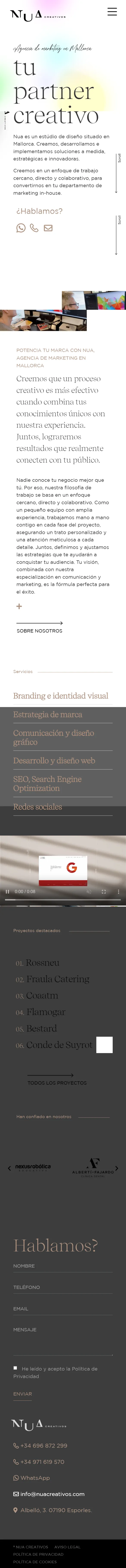 agencia de marketing en mallorca nua creativos mobile