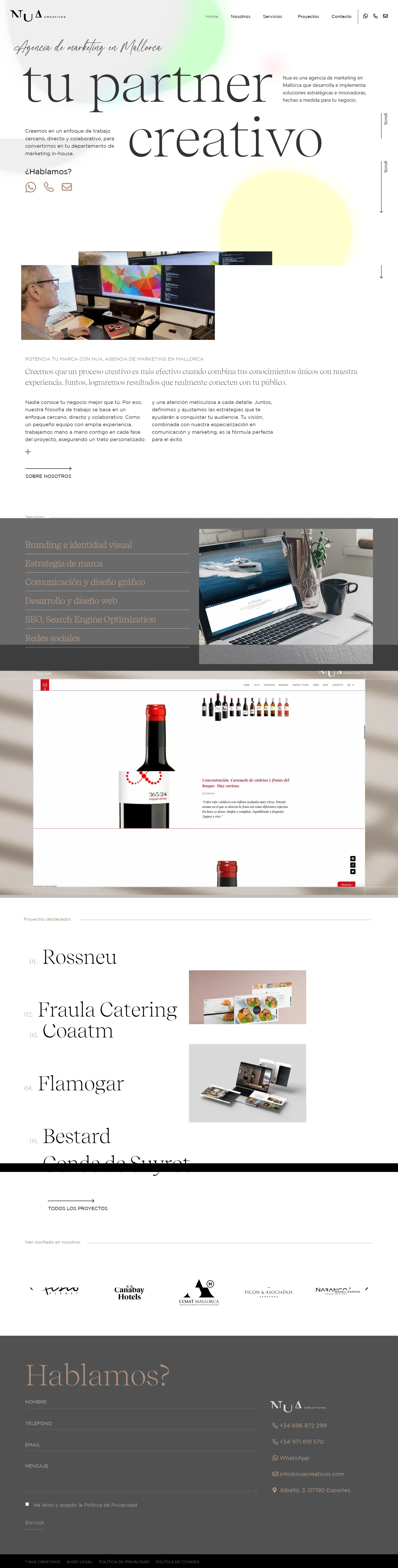 agencia de marketing en mallorca nua creativos