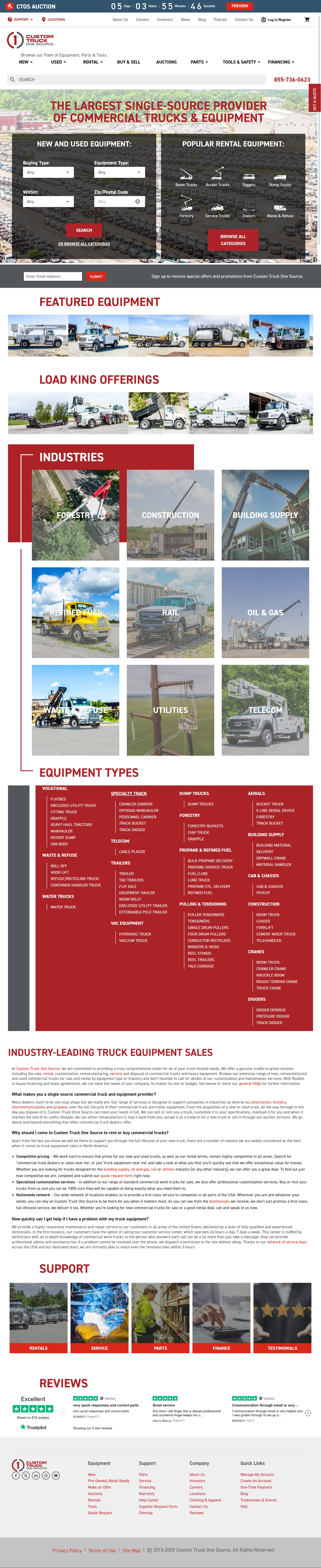 custom truck one source full service truck dealer
