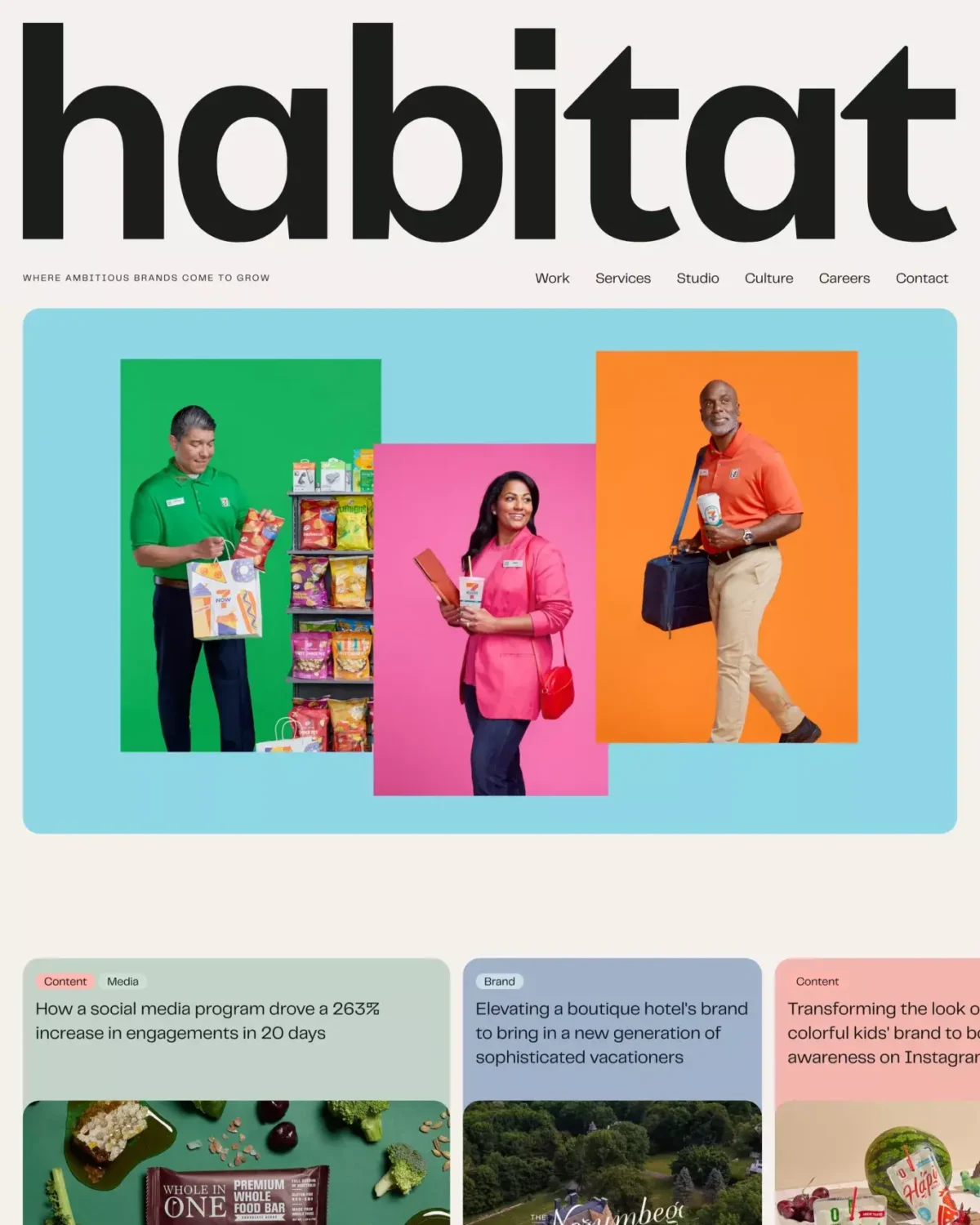 featured crop agency habitat | brand, content and media all under one roof