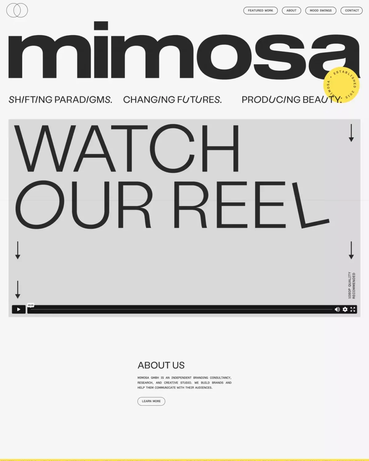 featured crop mimosa – brand consultancy and creative agency