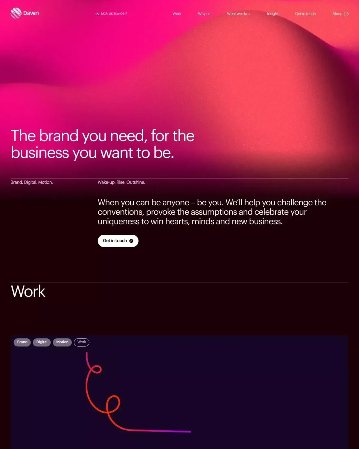 featured crop brand, digital & motion agency in manchester | dawn creative
