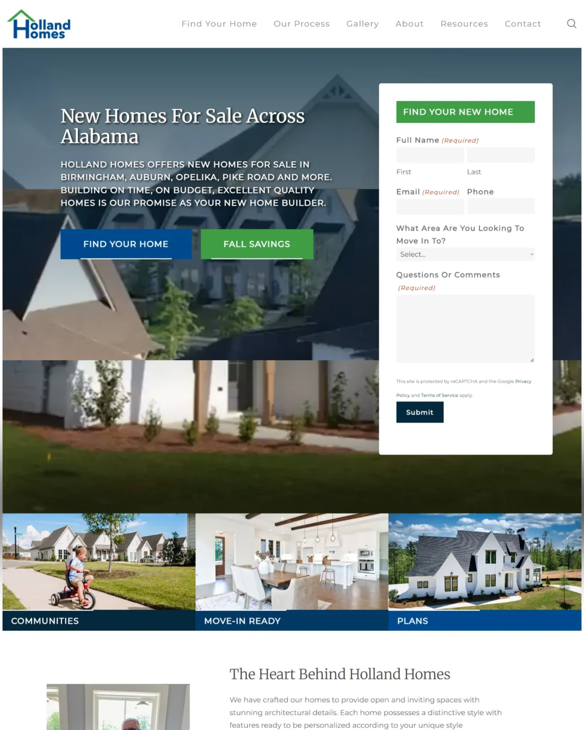 featured crop holland homes, llc