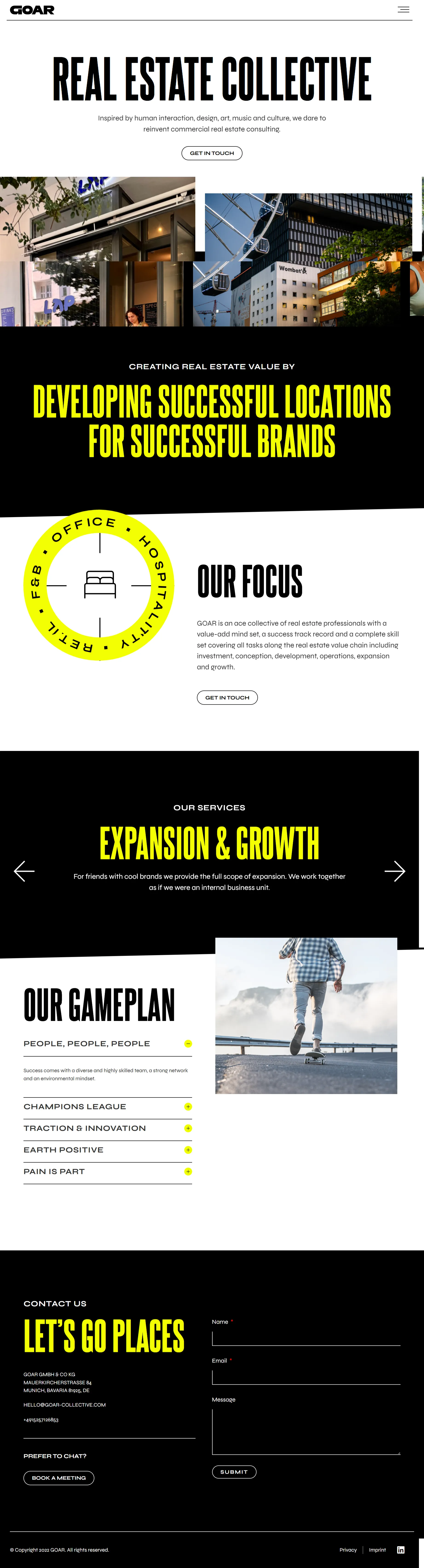 goar real estate innovation hub