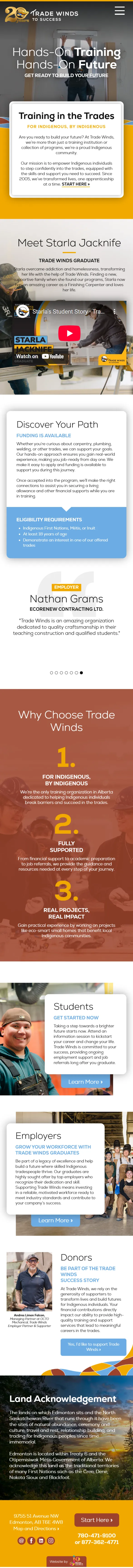 indigenous pre trades training in edmonton, alberta trade winds t mobile