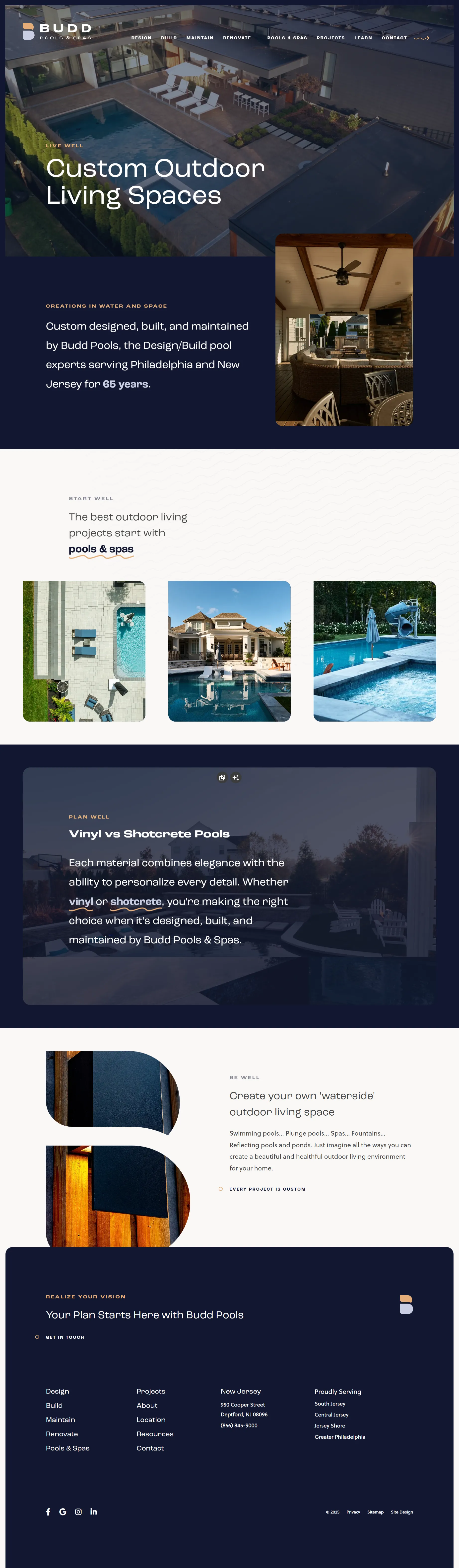 welcome budd pools & spas